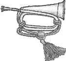 This type of bugle was used by both the North and the South during the Civil War.